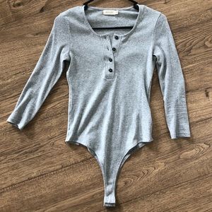 Grey Roolee bodysuit